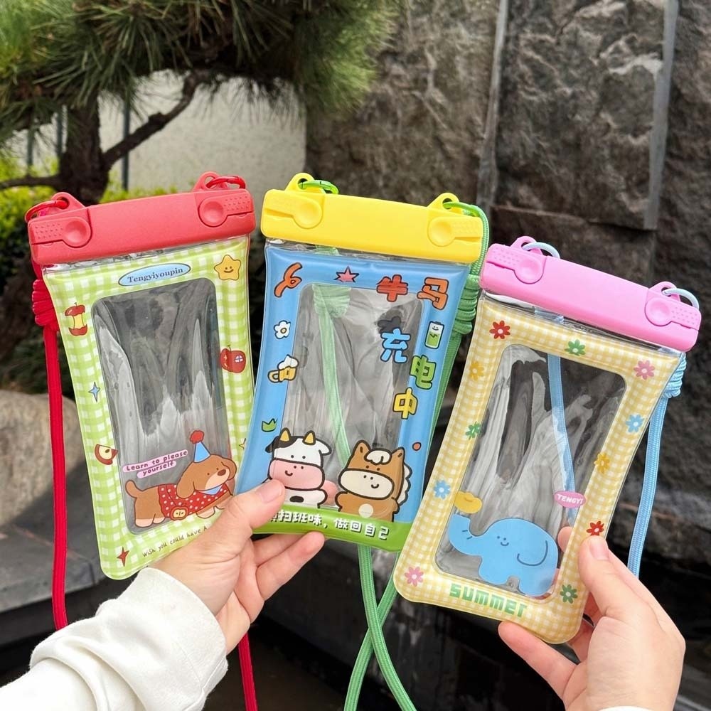 Waterproof Phone Bag - Bolsa de Hombro con Correa Ajustable,