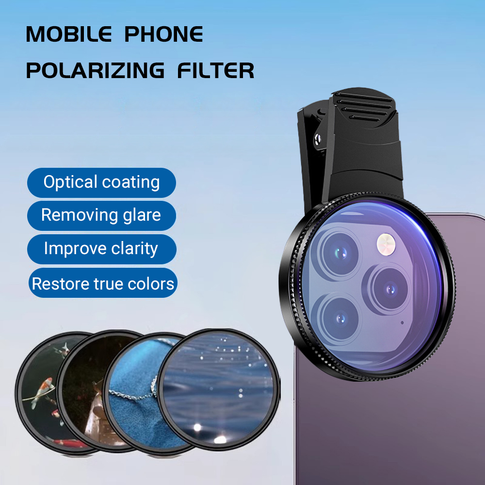 Phone Accessories For Content Creators - Kit de Filtros de Cámara para