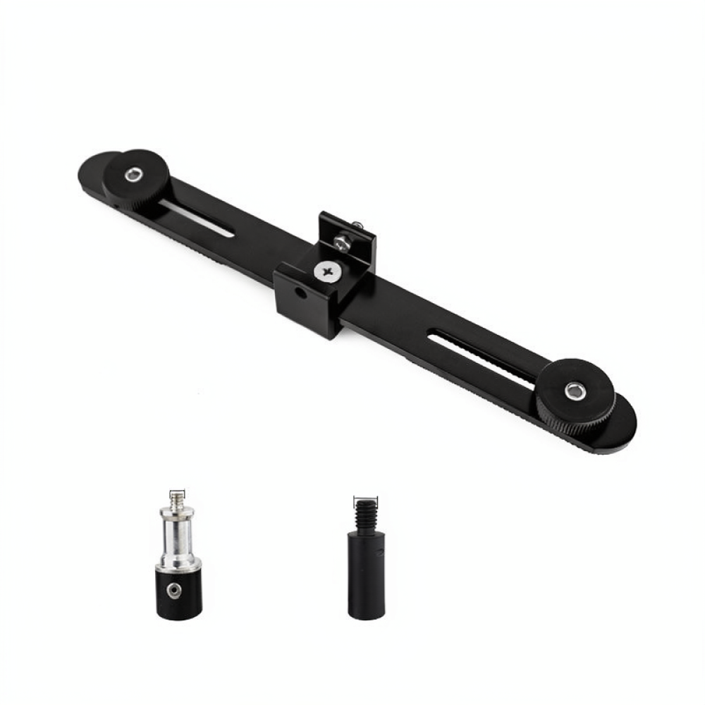 Phone Accessories For Content Creators - Barra Transversal Metálica Resistente para Trípode