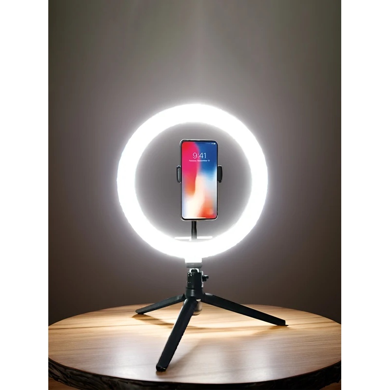 Selfie Stick Tripod - Anillo de Luz Desiontal de 26