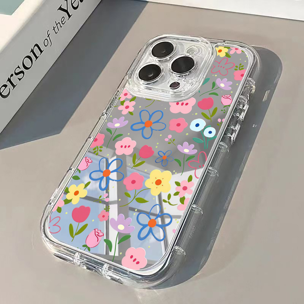 Phone Accessories To Sell - Funda de Teléfono con Espejo Plateado