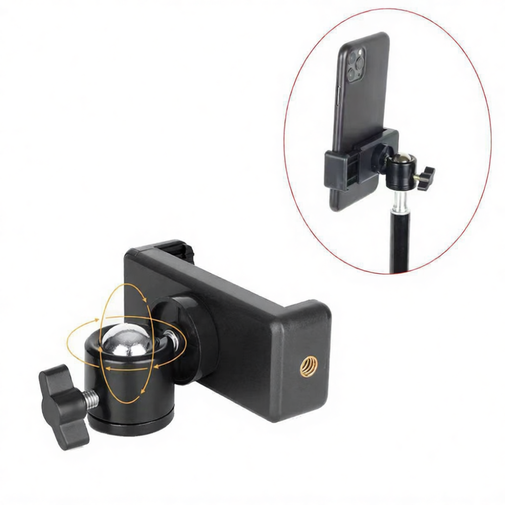 Adaptador universal para trípo - Phone Accessories For Content Creators reseña y precio