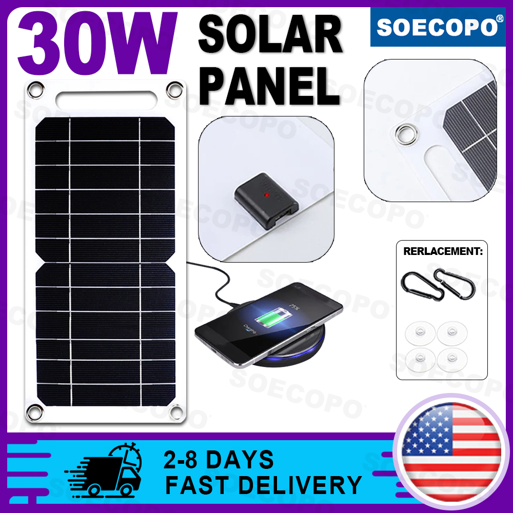 SOECOPO Kit de Panel Solar Fle - Phone Accessories Warehouse reseña y precio