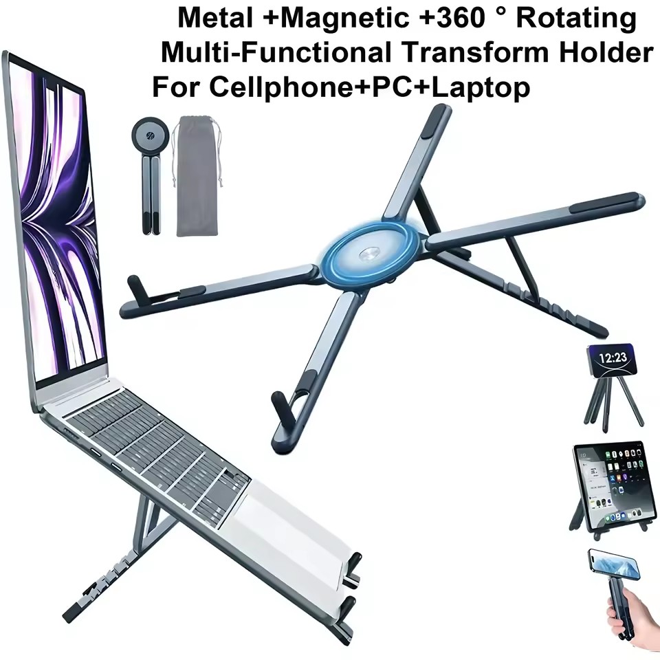 Soporte Magnético Plegable 3 e - Selfie Stick Tripod reseña y precio