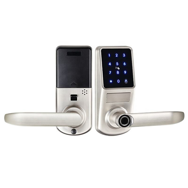 Cerradura electrónica plateada - Phone Accessories App reseña y precio