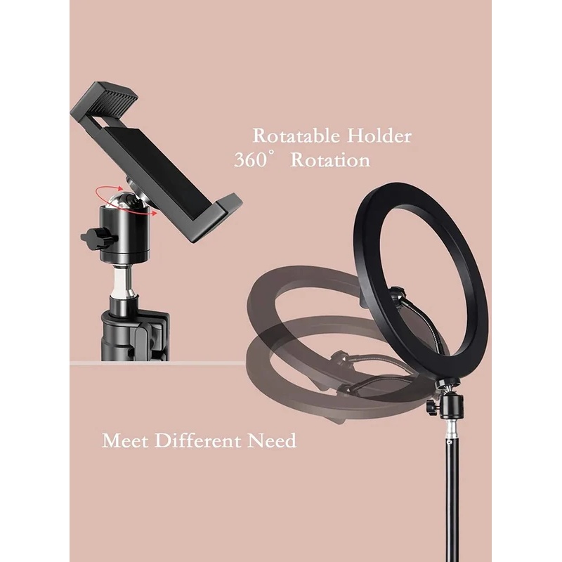 Anillo de Luz Desiontal de 26  - Selfie Stick Tripod reseña y precio