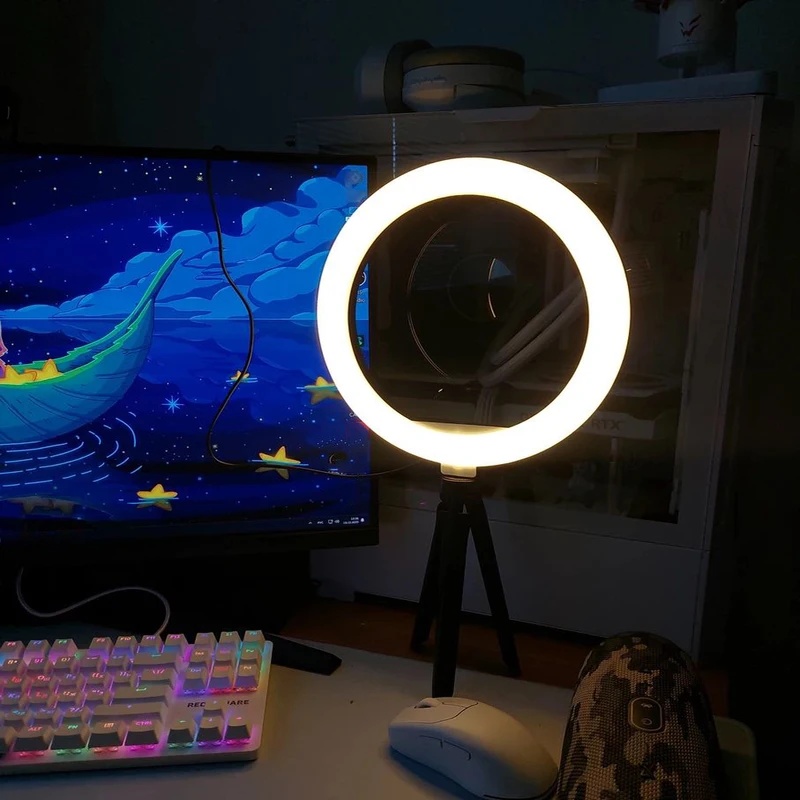 Anillo de Luz Desiontal de 26  - Selfie Stick Tripod reseña y precio