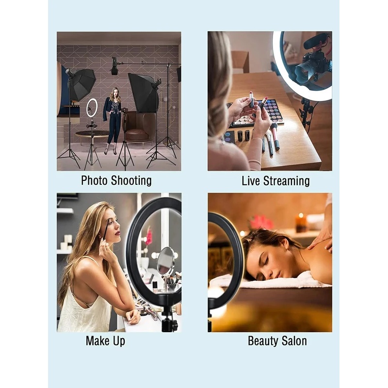 Anillo de Luz Desiontal de 26  - Selfie Stick Tripod reseña y precio