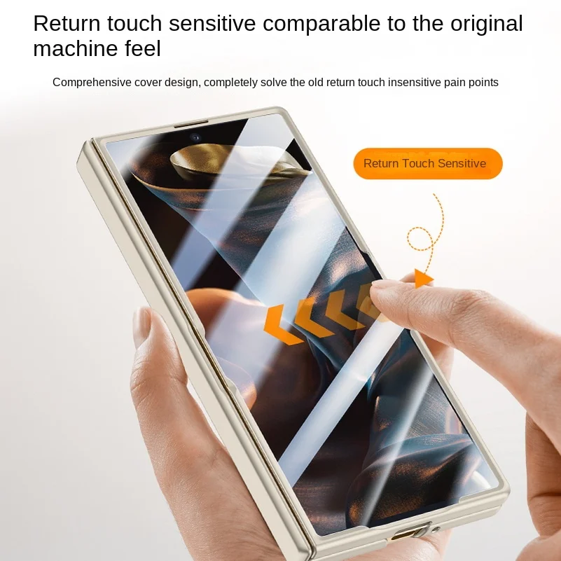 Funda de teléfono de cuero de  - Tempered Glass Screen reseña y precio